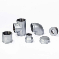 Tube GI galvanisé à chaud ASTM A53 Sch40 ERW sans soudure, tuyau zincé pour incendie et réseaux hydrauliques