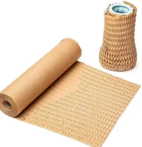 Material ecológico de alta qualidade, colmeia-almofada, papel artesanal, favo de mel, papel artesanal