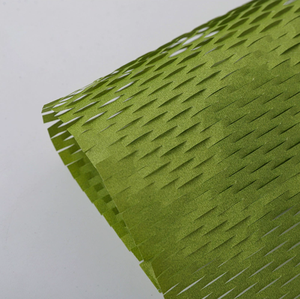 Matcha Green Honeycomb <b>Paper</b> Recyclable Biodegradable Kraft <b>Paper</b> for Bouquet Wrapping-Thickened Grid <b>Pattern</b> Gift Packaging - Product Image 1