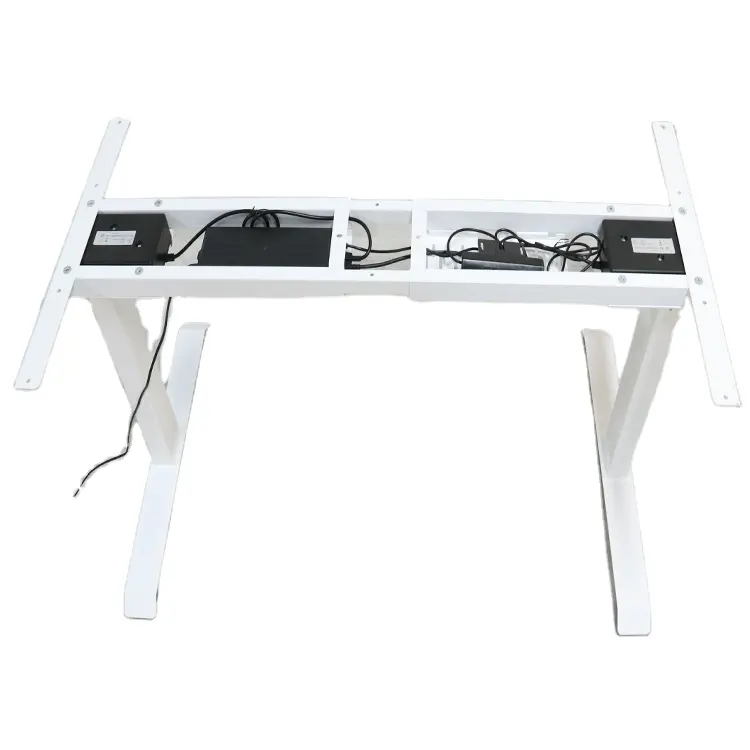Lüks ofis mobilyası masa ofis bilgisayar masası uzatılabilir Modern ofis masaları ayarlanabilir ayakta masaları çerçeve