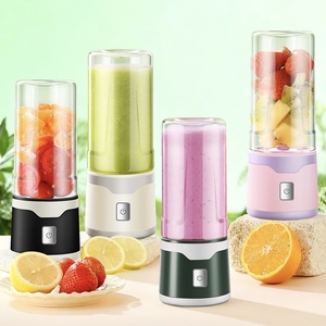Factory Custom Portable Electric Juicer Cup Automatic Mini Blender With Powerful Motor for Smoothies Travel and Daily Home Use - Product Image 4