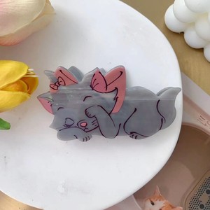 Elegante mezzo legato equiseto Super carino orso artiglio patatine fritte Clip acido acetico Mary gatto cartone animato da artista straniero - Product Image 6