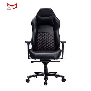 VANBOW 8277 Fauteuil de jeu <span class=keywords><strong>Recaro</strong></span> de haute qualité avec <span class=keywords><strong>base</strong></span> en métal large, accoudoirs 3D et éclairage LED - Product Image 1