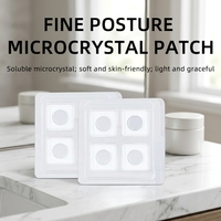 Patch transdermique microcristallin de nuit, absorption indolore, soutient le raffermissement de la peau abdominale pour l'entretien quotidien de la peau du corps