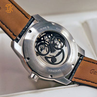 Montre automatique SANYIN OEM Joker en acier inoxydable, phase de lune unique, montre mécanique de poignet pour Halloween, fabricants