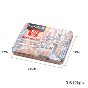Gran oferta, lápiz para colorear de boceto de madera, Premium, 50 Uds., juego de lápices de colores Pastel suaves para pintar - Product Image 6