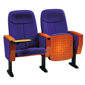 Chaise d'auditorium pour étudiants de haute qualité, design moderne, mobilier de théâtre pliable avec tablette à un prix abordable - Product Image 1