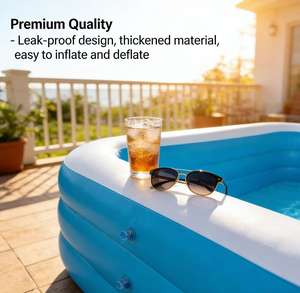 Piscina Inflable para Niños de PVC, Plegable, Impermeable, para Adultos y Niños, Uso Doméstico y en Exteriores, Modelo SC-01 - Product Image 3