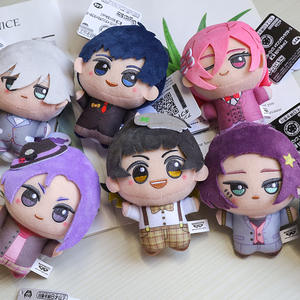 8 Diseños de Llaveros de Peluche Suaves de Estilo Japonés, <span class=keywords><strong>Manga</strong></span> <span class=keywords><strong>Blue</strong></span>, Isagi Yoichi, Bachira Meguru, Figura de Peluche de Anime de Dibujos Animados - Product Image 2