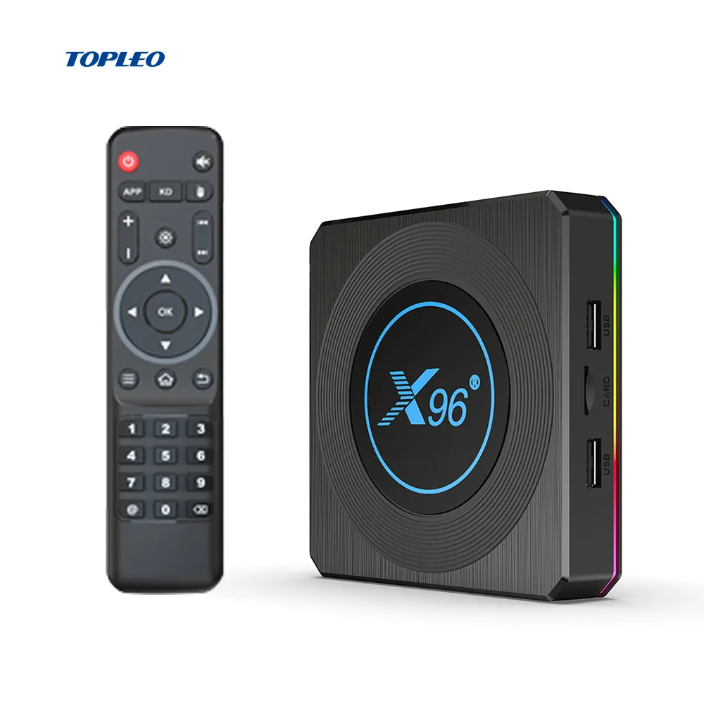 Nieuwe X96 Tv Box Ondersteuning AV1 Internet Set Top Box Android 11 Tv Box 2021