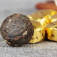 Thé Pu'er Ripe Mini Tuocha de l'Arbre Ancien de Menghai, Yunnan, Emballé Individuellement, Parfum Glutinous, de la marque Jinbo
