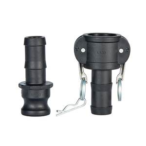 Raccord de tuyau en PP raccord de tuyau rapide de type B raccord camlock auto-ajusté avec filetage NPT tailles totales disponibles - Product Image 3