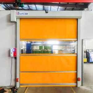 Puerta Rápida Enrollable de PVC de Alta Velocidad, Puerta Rápida Enrollable para Almacenes y Cuartos Limpios, Fabricación de <span class=keywords><strong>Puertas</strong></span> Rápidas <span class=keywords><strong>Enrollables</strong></span> - Product Image 5