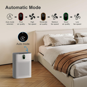 OEM/ODM Purificateur d'air pour animaux domestiques pour la maison Grande pièce Contrôle Wi-Fi et des odeurs Moniteur de qualité de l'air PM2.5 Mode automatique Le filtre HEPA élimine la poussière - Product Image 5