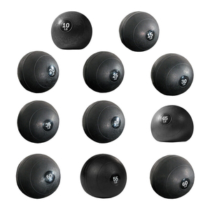 Ballon de <span class=keywords><strong>Slam</strong></span> en Caoutchouc Durable à Surface Texturée, Ballon de Musculation Pondéré pour Entraînement de Boxe, Bootcamp, <span class=keywords><strong>Crossfit</strong></span> et Exercices de Force - Product Image 2