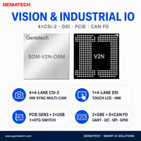 Module SoM Renesas RZ/V2N Vision pour reconnaissance faciale et comptage de personnes, double caméra MIPI CSI-2, 8 Go LPDDR4X ECC, contrôle d'accès, IA embarquée