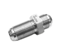 Raccords hydrauliques JIC de haute qualité en acier inoxydable et acier au carbone, série 2700-LN, raccord droit traversant pour mâle