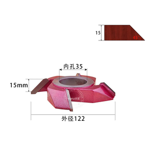 Fresa Vertical de Aleación de Acero de Tungsteno Endurecido YUFU HRC65 de 10mm, Compatible con Centros de Mecanizado CNC, OEM, para Trabajos en Madera Sólida - Product Image 2