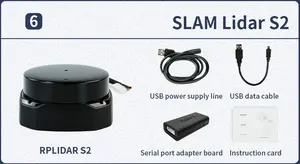 เครื่องสแกนเลเซอร์ <span class=keywords><strong>TOF</strong></span> LiDAR เซ็นเซอร์ SLAMTEC RPLIDAR S2 ระยะ 30 เมตร สำหรับการนำทาง หลีกเลี่ยงสิ่งกีดขวาง เกมบนหน้าจอ แบบอินเทอร์แอคทีฟ ใช้งานได้ทั้งภายในและภายนอกอาคาร - Product Image 6