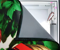 Cadre en tissu de tension en aluminium facile à installer personnalisé Boîte à lumière LED pour panneaux publicitaires de photographie d'intérieur