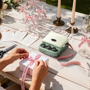 Phomemo Ribbon <strong>Label</strong> Printer, P15 Custom Text/Icon Mini Portable <strong>Label</strong> <strong>Maker</strong> <strong>Machine</strong> with Tape for Gift - Product Image 4