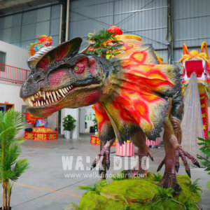 Dinosaure Dicryosaurus Animatronique Métallique Réaliste de 6M, Taille Naturelle, pour Jardin, Aéroport, Garderie, École, Thème Jurassic - Product Image 6