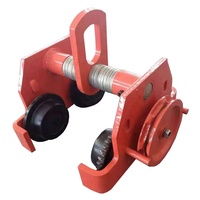 Heavy Duty Lifting 3M Manual Trolley Monofásico Micro Monorail Hand Chain Hoist Trolley