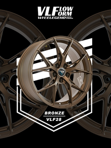 Cerchio in Lega di Alluminio VLF28 17-19 <span class=keywords><strong>Pollici</strong></span>, Leggero, Finitura Argento, Parti per Modifica Auto, Forgiabile e Personalizzabile - Product Image 4