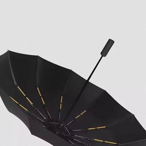 Custom Logo Portable <b>Automatic</b> Open Strong Three Folding Windproof Compact Travel Car Foldable UV <b>Umbrella</b> - Product Image 5