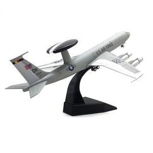 Modèle d'avion en alliage Boeing <span class=keywords><strong>E</strong></span>-<span class=keywords><strong>3</strong></span> <span class=keywords><strong>Sentry</strong></span> AWACS américain 1/200, avion de prévention des accidents aériens, collection d'objets de décoration - Product Image 2