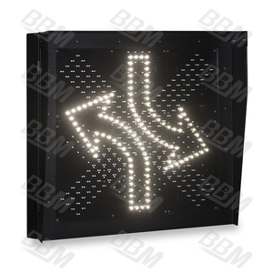 Semáforo LED 4 en 1 <span class=keywords><strong>de</strong></span> 710 mm, Impermeable IP65, con Señales <span class=keywords><strong>de</strong></span> Tráfico Rojas, Amarillas, Verdes <span class=keywords><strong>y</strong></span> Blancas con <span class=keywords><strong>Flecha</strong></span> - Product Image 2