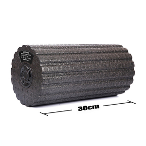 Di Yoga di forma fisica Recupero Muscolare Massaggiatore Elettrico Regolabile <span class=keywords><strong>Pilates</strong></span> Massaggio Vibrante Rullo di Schiuma - Product Image 1