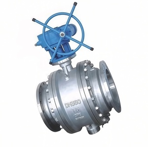 API Manual Operated ASTM A105 A105N A266-2 A182 F304 F304L F316 F316L F317L A336 Flanged Trunnion Ball Valve - Product Image 2