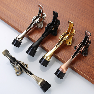 Tope de Puerta Antirrobo de un Toque, Ajustable, Resistente, de Aleación de Zinc, con Punta de Goma - Product Image 6