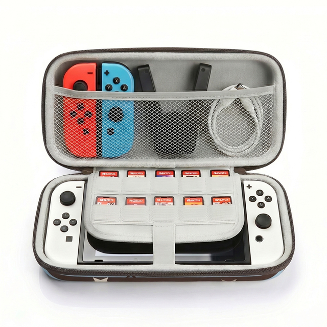 BWL Switch 2 Case Compatible with Nintendo Switch 2/Switch/Switch OLED, Switch Travel Carrying Case Hard Shell Protective Cases