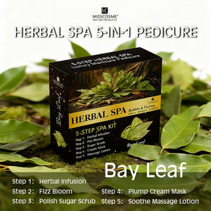 Produits de pédicure et de manucure instantanés Aroma Detox Bubble Spa, jetables, 5 étapes en 1 boîte, kit de pédicure à base de plantes - Product Image 3