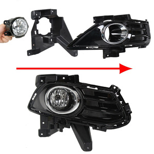 Juego de Rejillas para Faros Antiniebla para Ford Mondeo Fusion 2013-2016, Piezas de Repuesto de Plástico Negro - Product Image 5