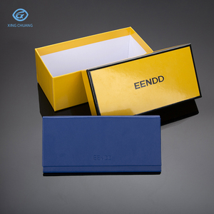 Estuche de Gafas de Sol y Anteojos de Cartón Triangular Plegable de Cuero PU con Logotipo Personalizado, el Mejor Juego de Cajas de Embalaje - Product Image 4