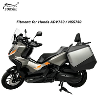 Ensemble de sacoches latérales de rangement robustes, étanches, pour moto Honda XADV 750 NSS 750