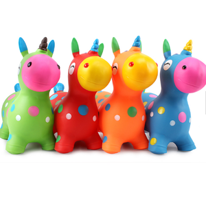 Jouets de jeu en plein air tour gonflable sur les animaux rebondissants trémie sautant <span class=keywords><strong>licorne</strong></span> - Product Image 4