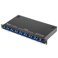 Panel Patch Fiber Optik SC UPC 16 Port Pelat Baja 1U 19 Inch Rackmount Full Load Adapter Terminal Box Adapter Pigtail Garansi 5 Tahun