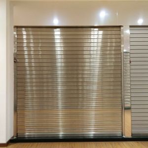 Porte Sezionali Industriali Moderne Isolate Termicamente, Porte a Saracinesca in Lega di Alluminio ad Alta Velocità per Uso Intensivo - Product Image 1