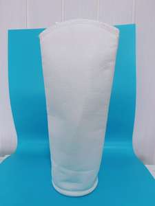 حلول عالية الجودة وفعالة من حيث التكلفة، مورد متخصص لأكياس الترشيح، جوارب ترشيح من مادة البولي إيثيلين 0.5 ميكرون مع حلقة بوليستر - Product Image 5