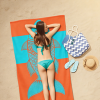 Serviettes de plage en microfibre de marque privée, microfibre de designer, super absorbantes, norme Oeko-Tex 100, serviettes de piscine d'hôtel, serviettes de plage