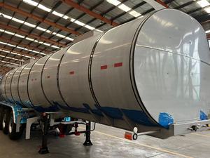 Semirremolque de tanque de fusión térmica de asfalto/betún calentado de 3 ejes 38M3 - Product Image 5