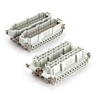 Connecteur robuste BYLJQ OEM série HDC HE IP65, prise mâle-femelle rectangulaire pour solution de câblage d'automatisation industrielle