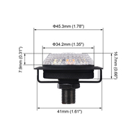 OGA Nuevas luces de roca de alta potencia 6 Vainas para camiones Jeep UTV SUV ATV