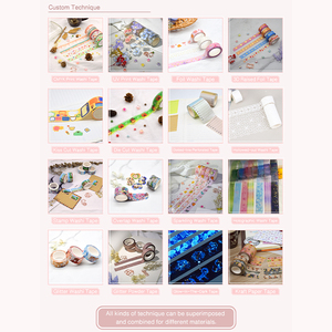 Juego de Cintas Adhesivas Decorativas Washi, Mini, Coloridas y Personalizadas, <span class=keywords><strong>para</strong></span> Diario, Cuaderno, Scrapbooking, Planificador, Manualidades - Product Image 5
