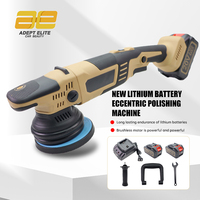 Nouvelle Polisseuse Orbitale Aléatoire Sans Fil 450W 4500 tr/min MAX avec Batterie Lithium 4Ah pour Voitures - Puissance Nominale