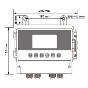 औद्योगिक ऑनलाइन ph ट्रांसमीटर डिजिटल Lcd डिस्प्ले पानी की गुणवत्ता विश्लेषक ph <span class=keywords><strong>orp</strong></span> तापमान के साथ - Product Image 2
